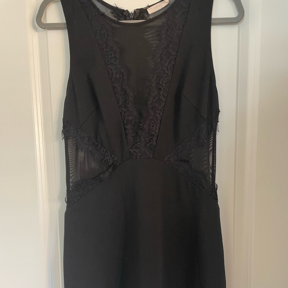 Mesh cocktail dress